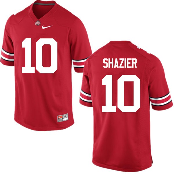 Ohio State Buckeyes #10 Ryan Shazier Men Alumni Jersey Red
